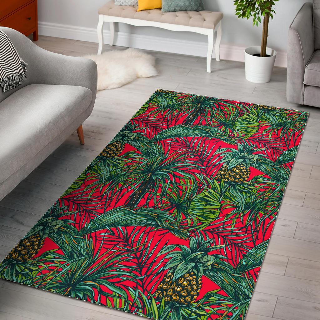 Pineapple Leaves Hawaii CL17100466MDR Rug