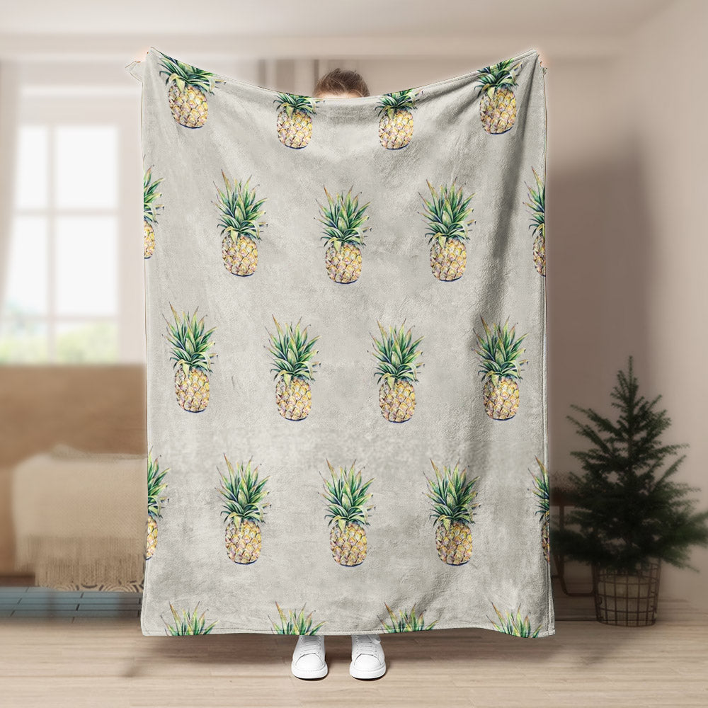 Pineapple Passion CLA1910033F Sherpa Fleece Blanket