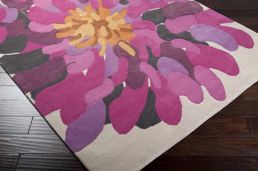 Pink Flower CLT1610173A Rug