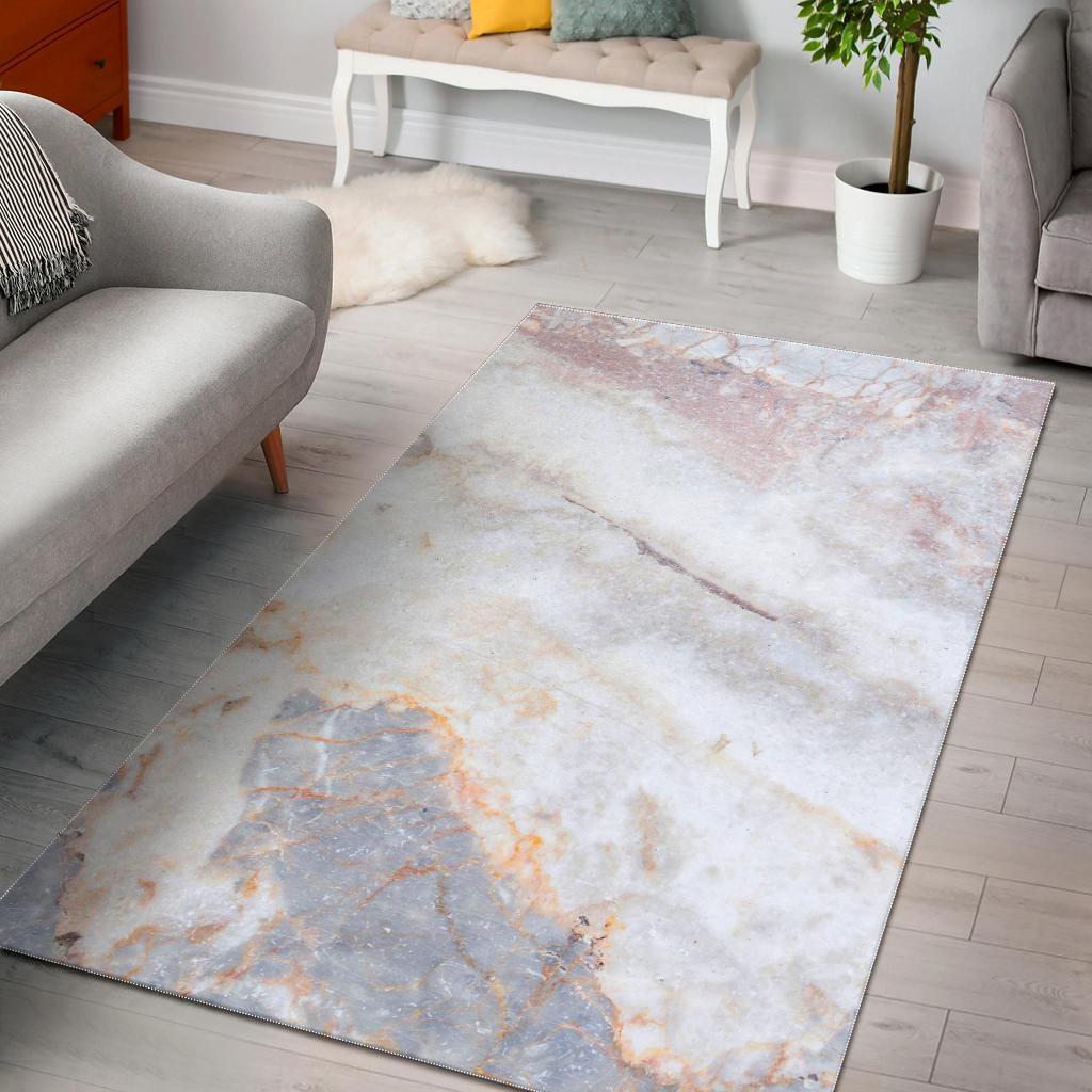Pink White Grey Marble CL17100495MDR Rug