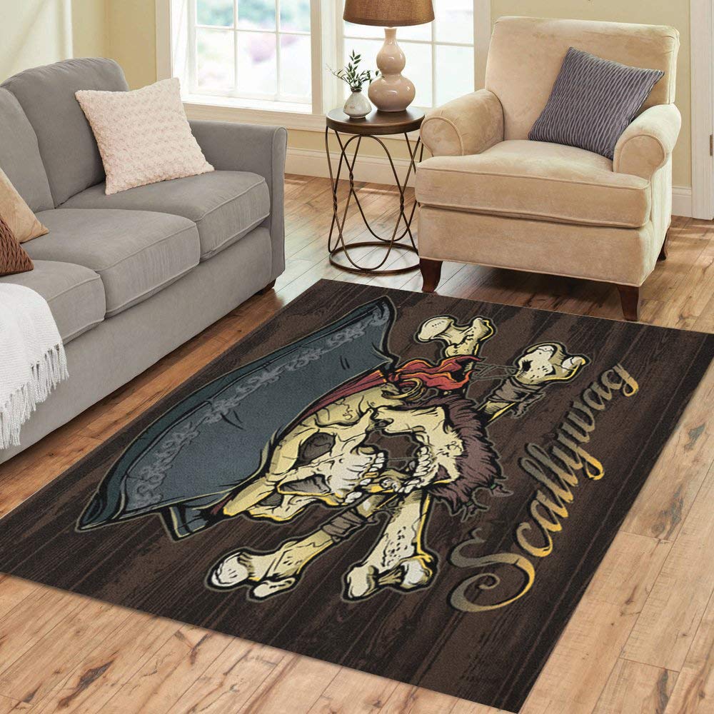 Pirate Skull CLG1710098R Rug