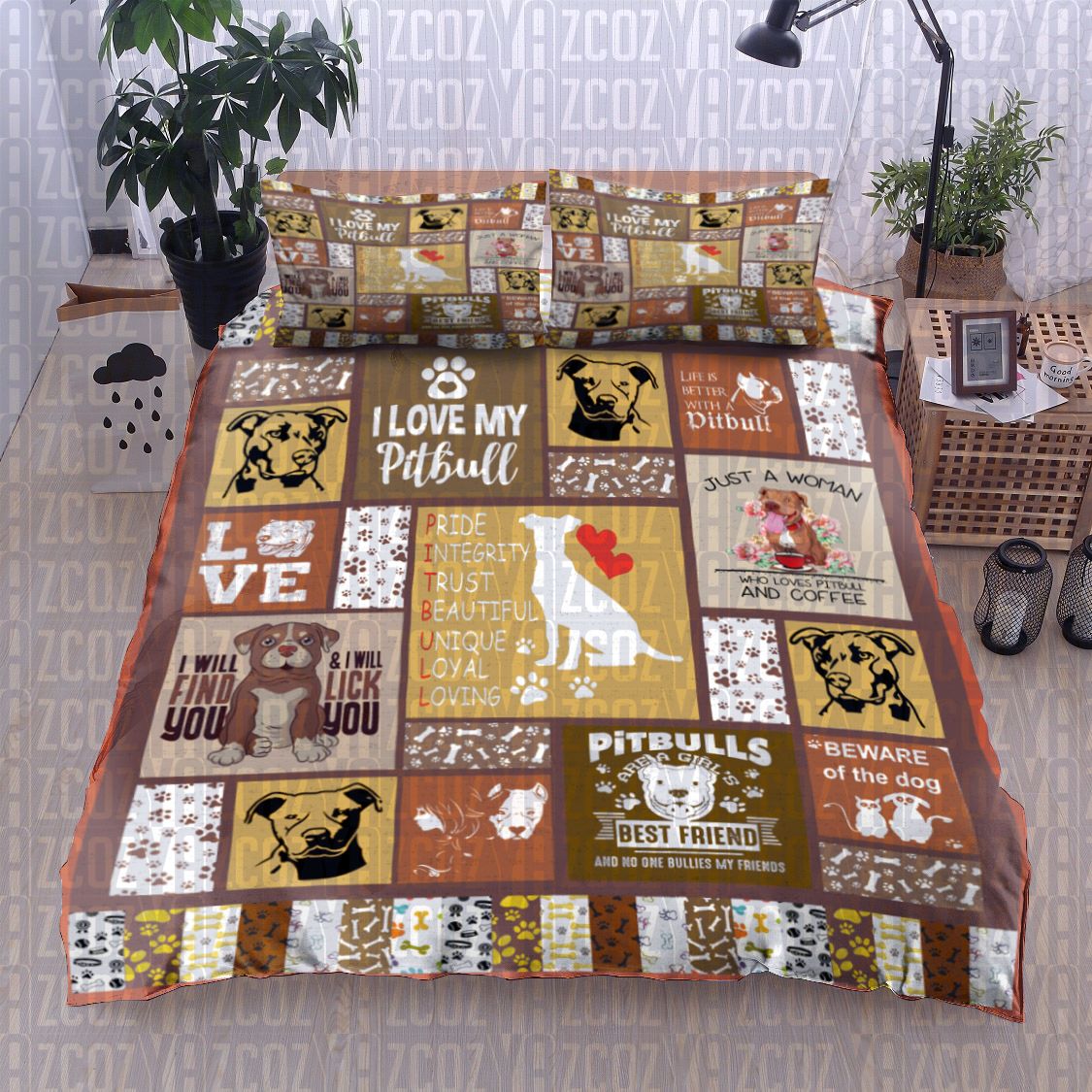 Pit Bull CL20110982MDB Bedding Sets