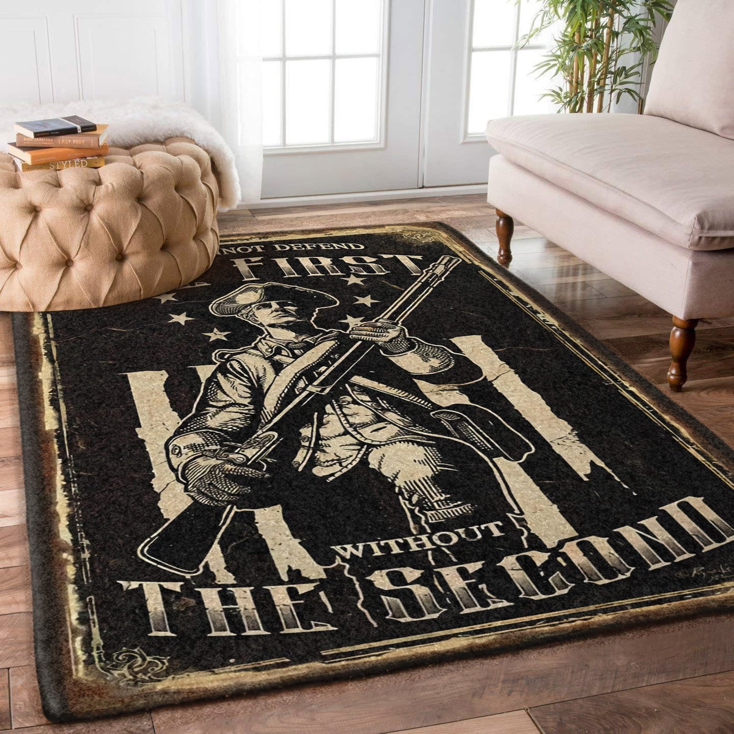 Plush Patriotic TN1012152M Rug