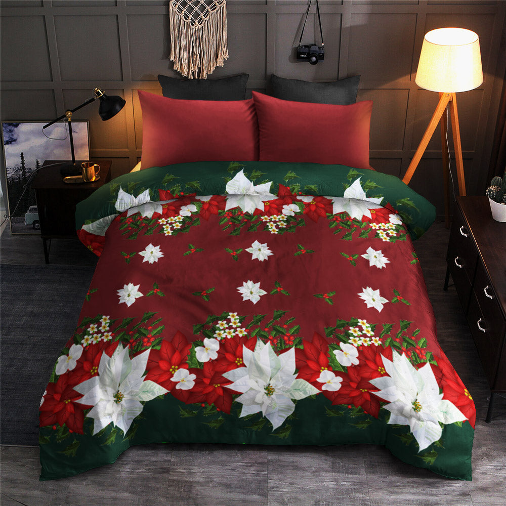 Poinsettia Christmas CLH2110123B Bedding Sets