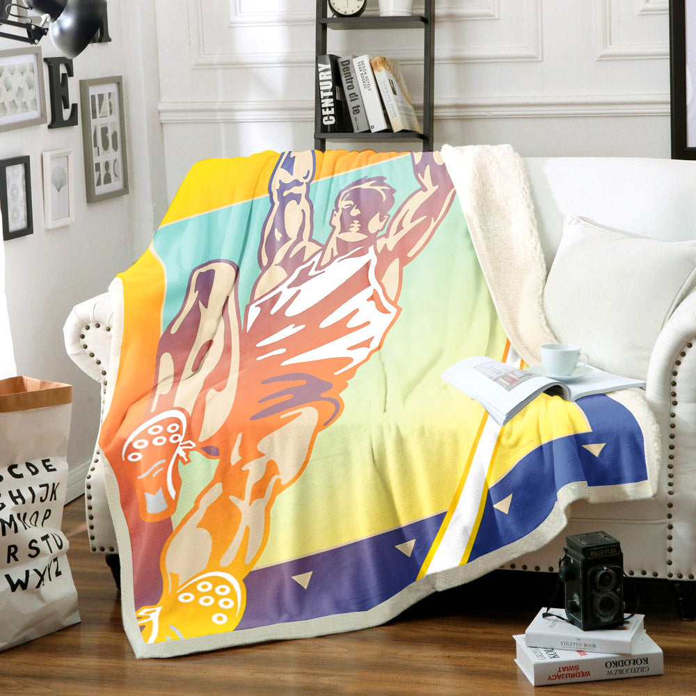 Pole Vault Sport TN0111132TT Sherpa Fleece Blanket