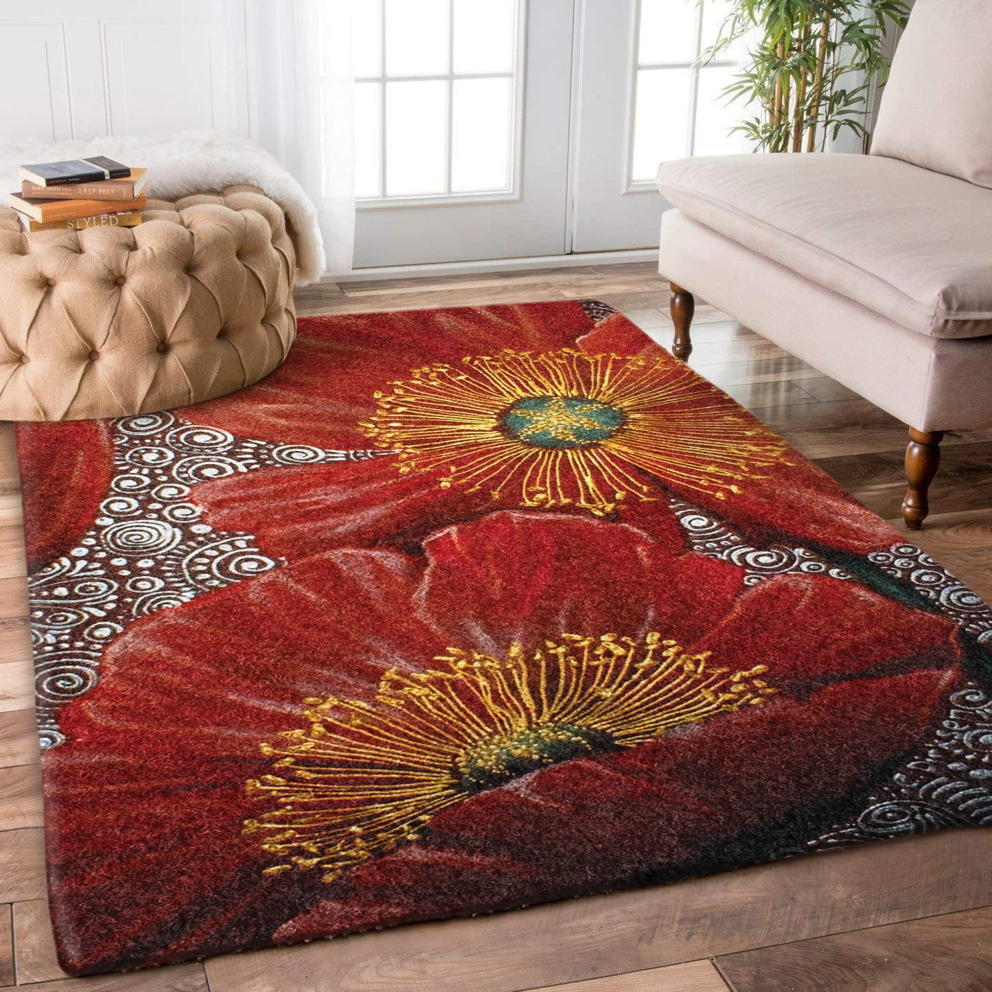 Poppy Flower NP2510275R Rug