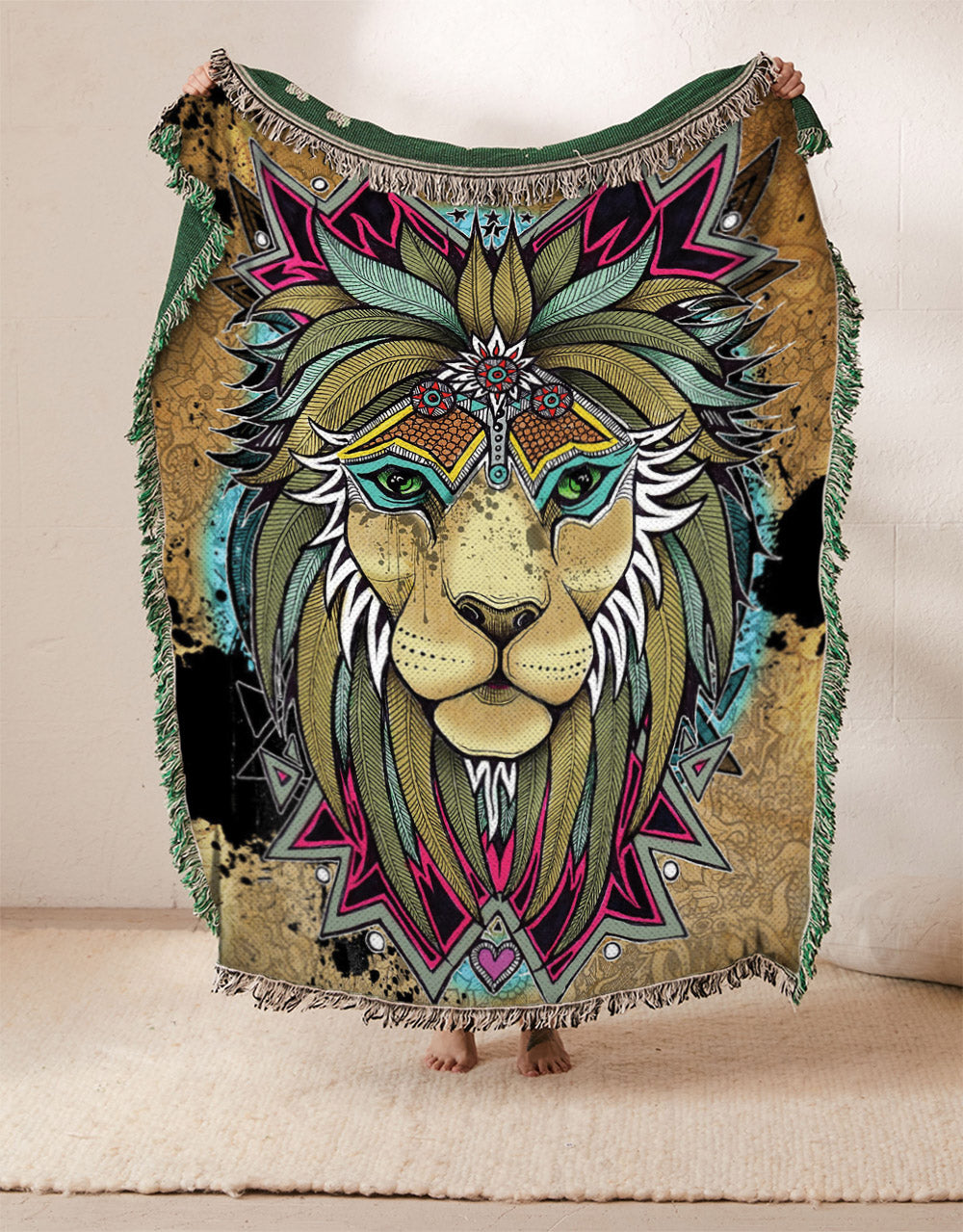 Pride Lion DD2310228S Throw Blankets For Sofa