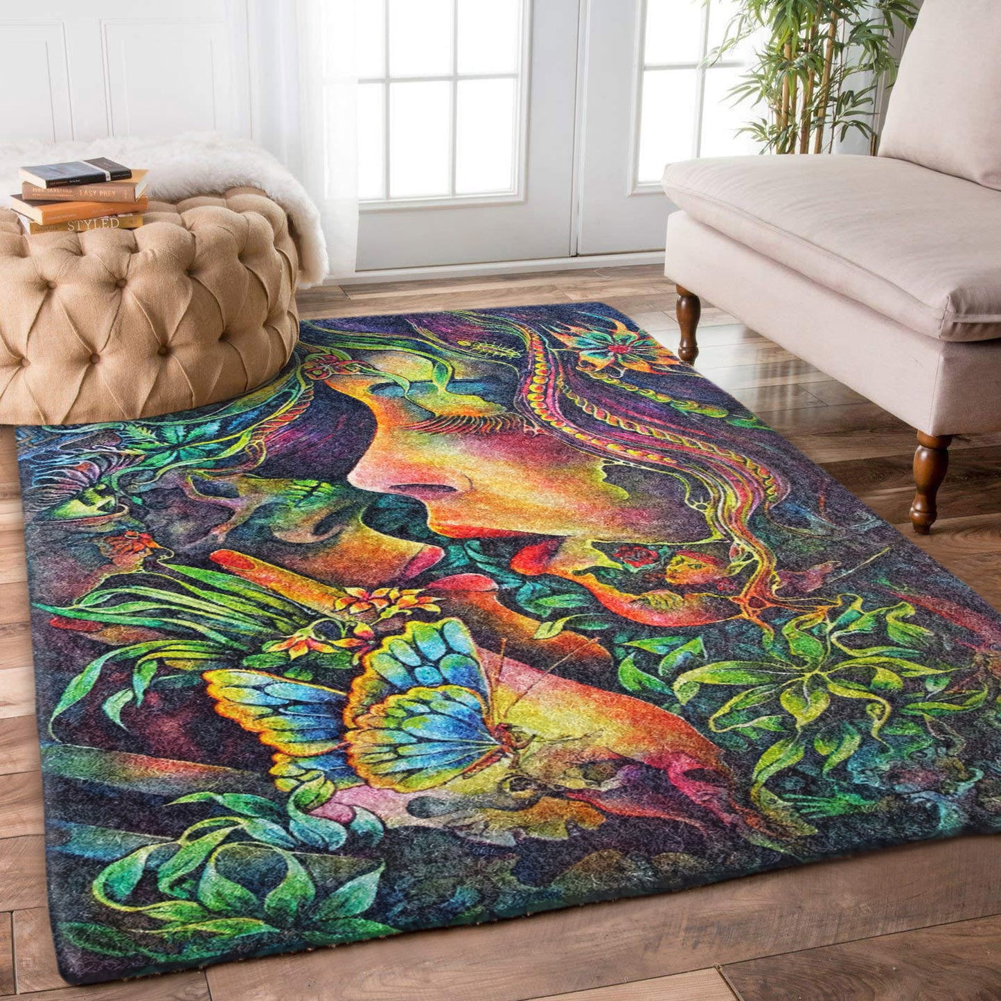 Psychedelic Art Kiss DV2210189R Rug