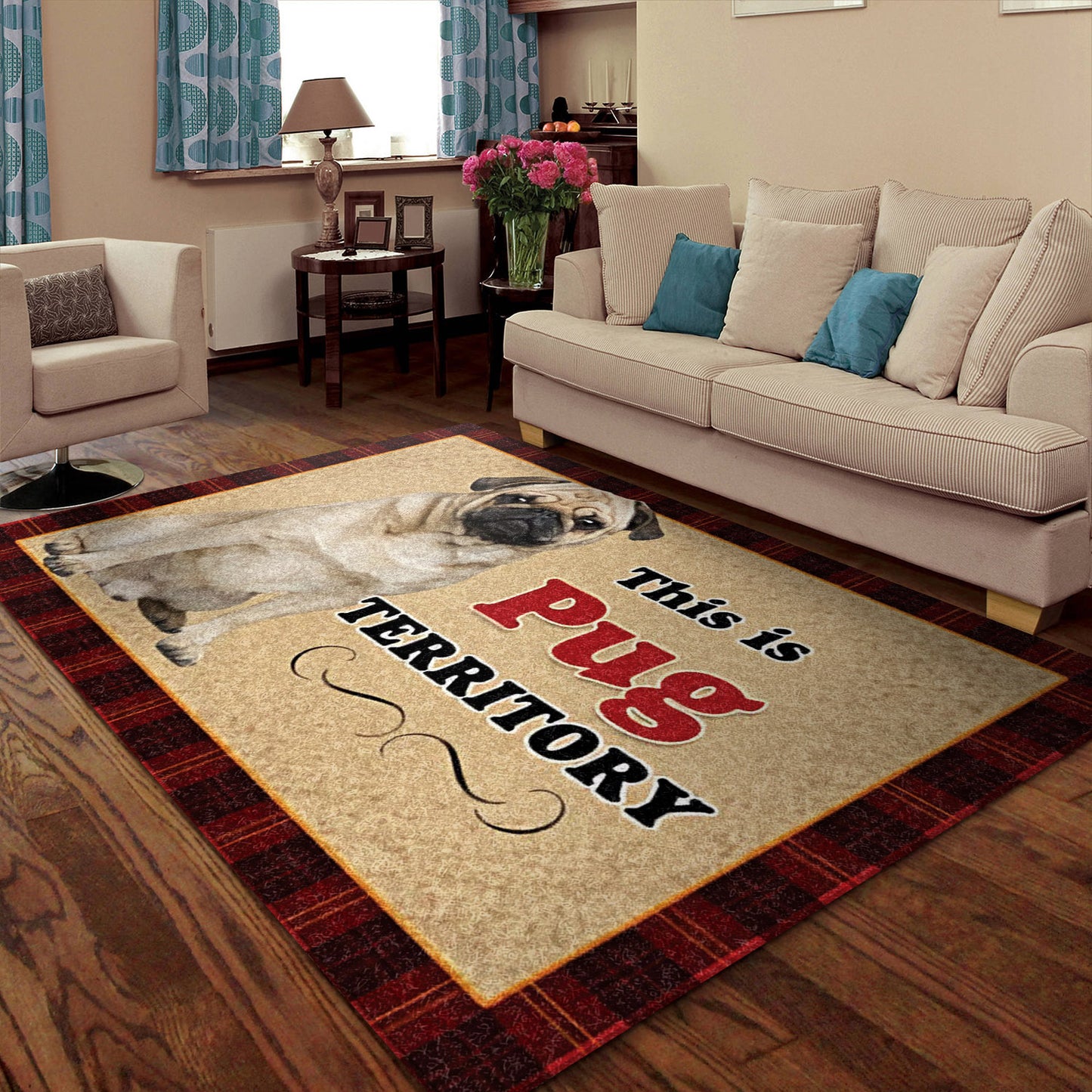 Pug CG1911124M Rug