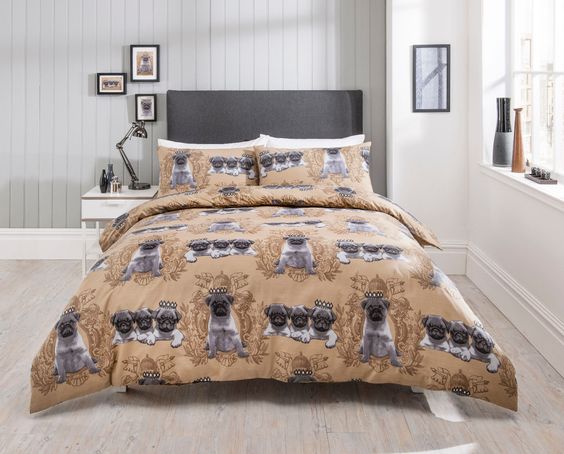 Pug Dog CLA3009487B Bedding Sets