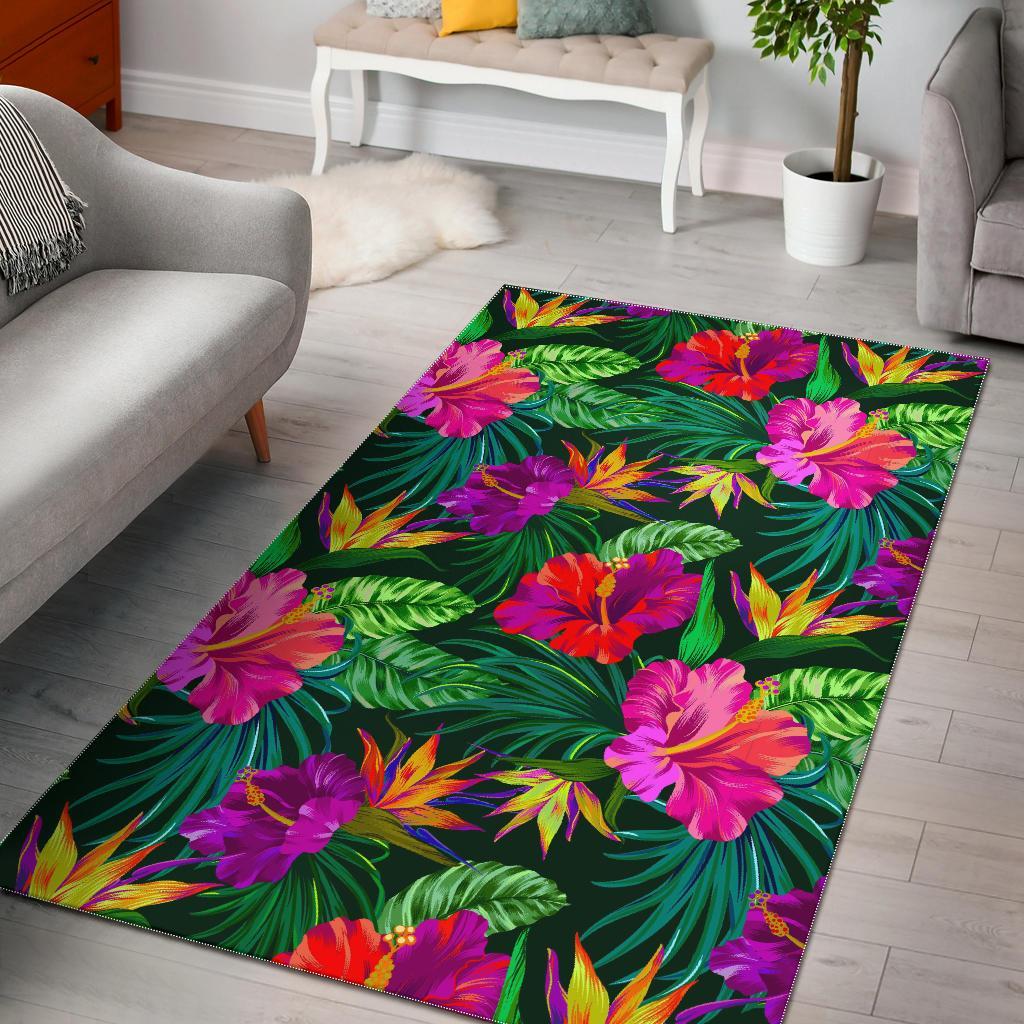 Purple Tropical CL17100530MDR Rug