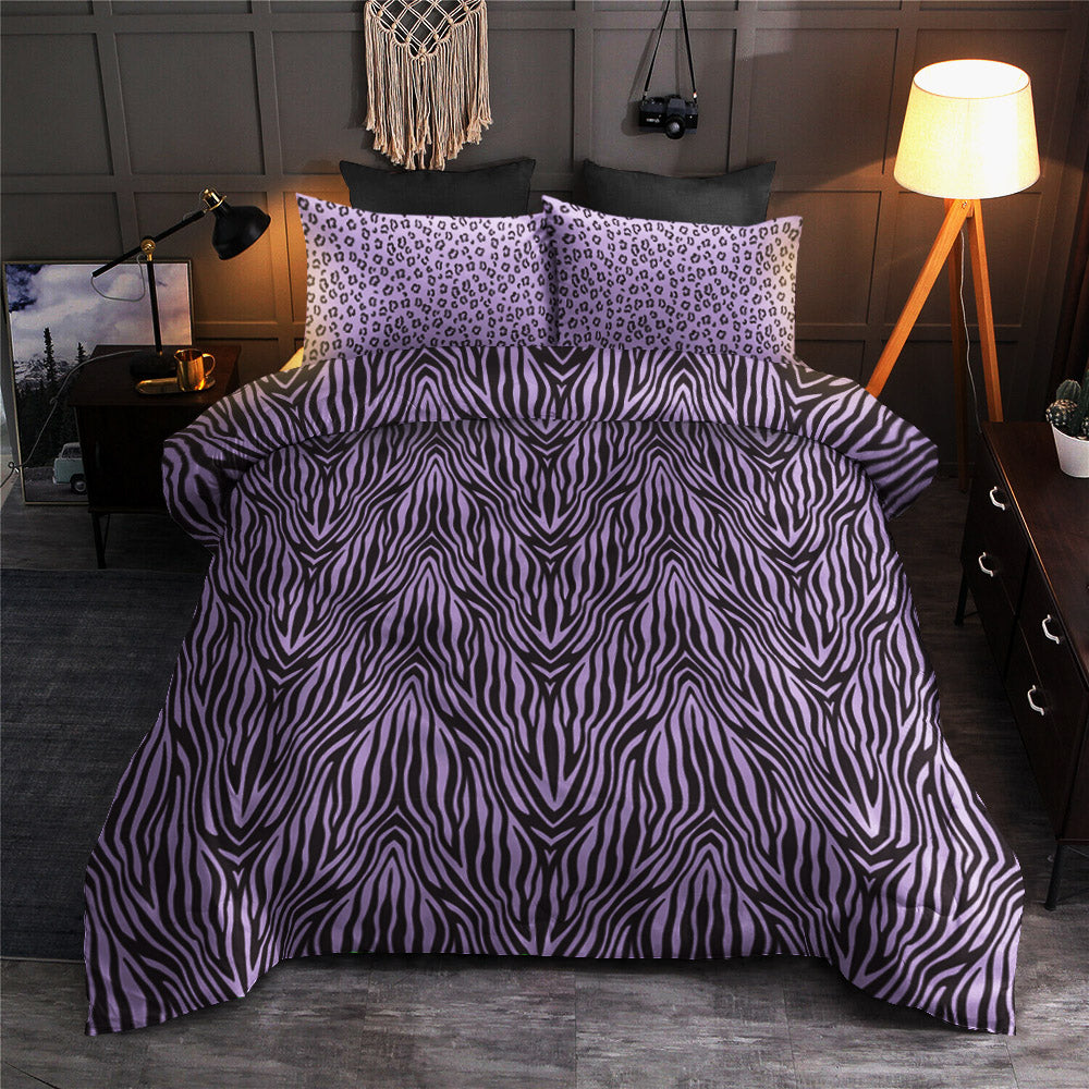 Purple Zebra CLA3009490B Bedding Sets