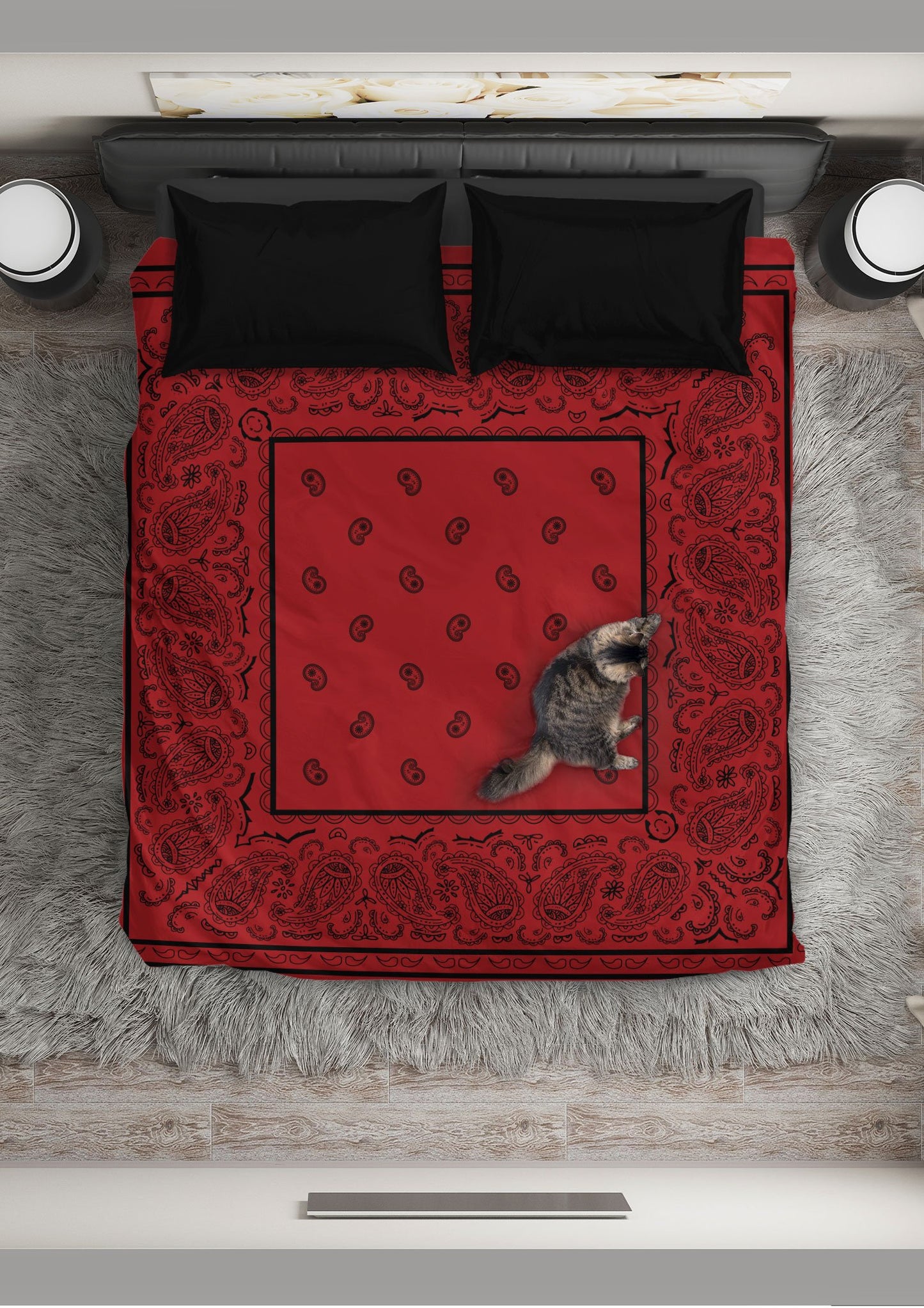 Red Bandana CLM0312179B Bedding Sets