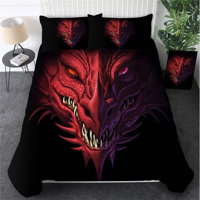 Red Dragon Head CLH1210158B Bedding Sets