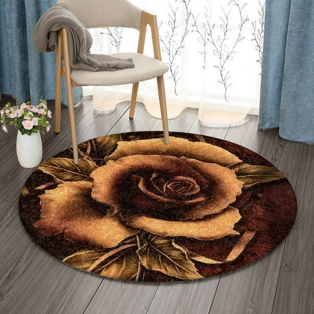 Rose DN0710134RR Round Area Rug