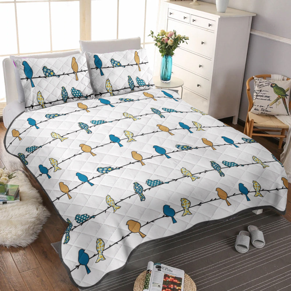Rowley Birds CLP1910134TT Quilt Bedding Set