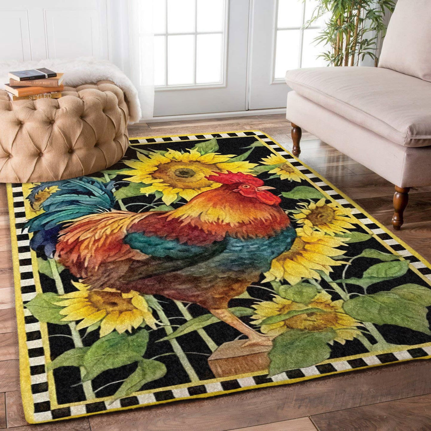 Rustic Rooster AA0910097M Rug