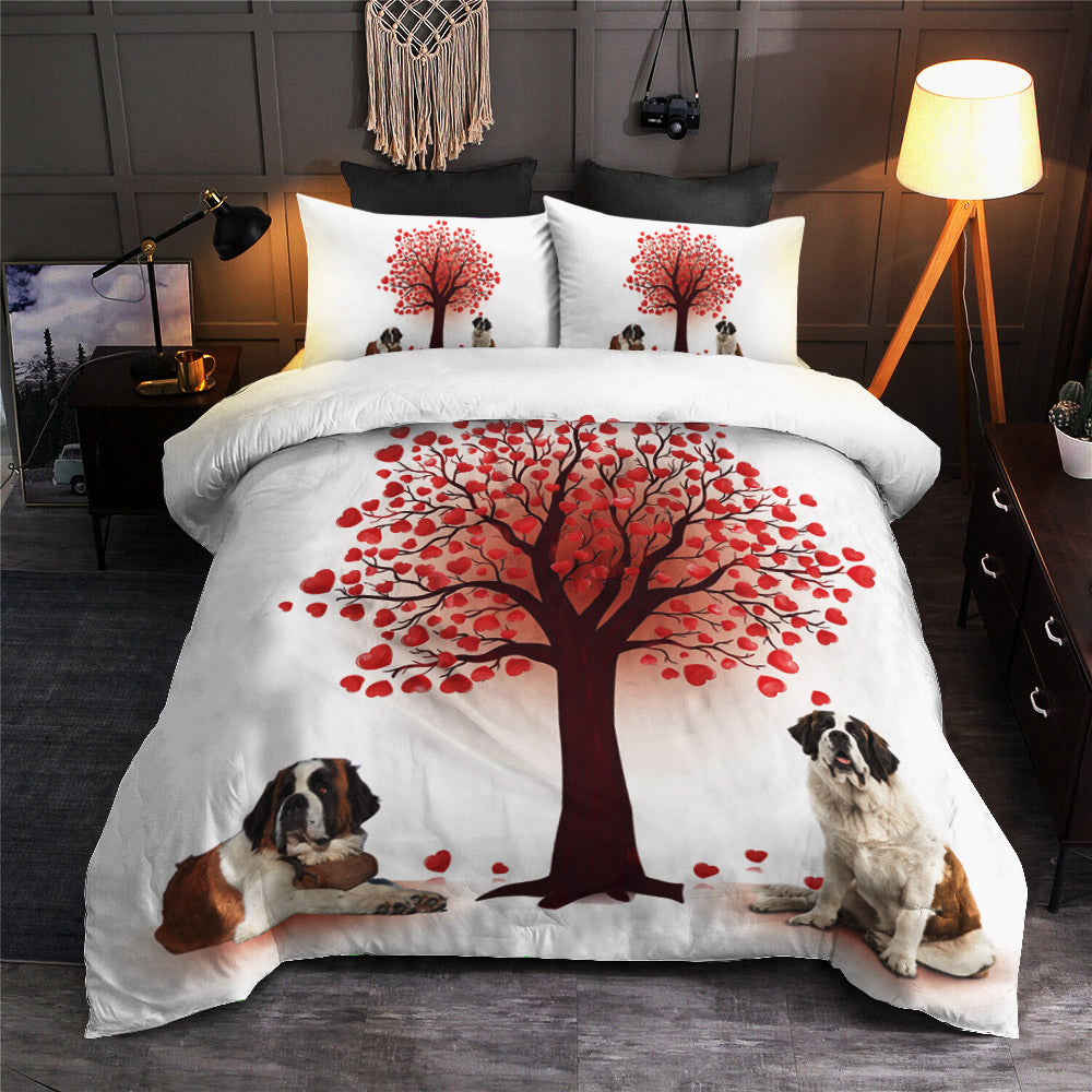 Saint Bernard Heart Tree CLM3010506B Bedding Sets