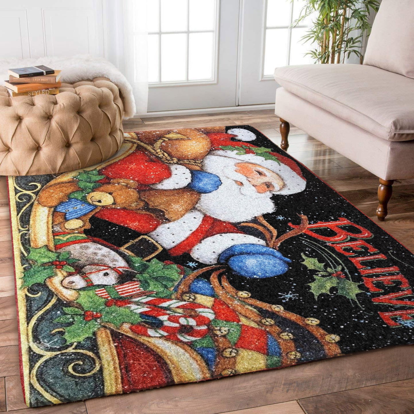 Santa Christmas BL2510299R Rug