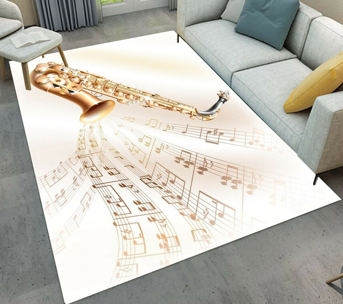 Saxophone Musical CL04100125MDR Rug