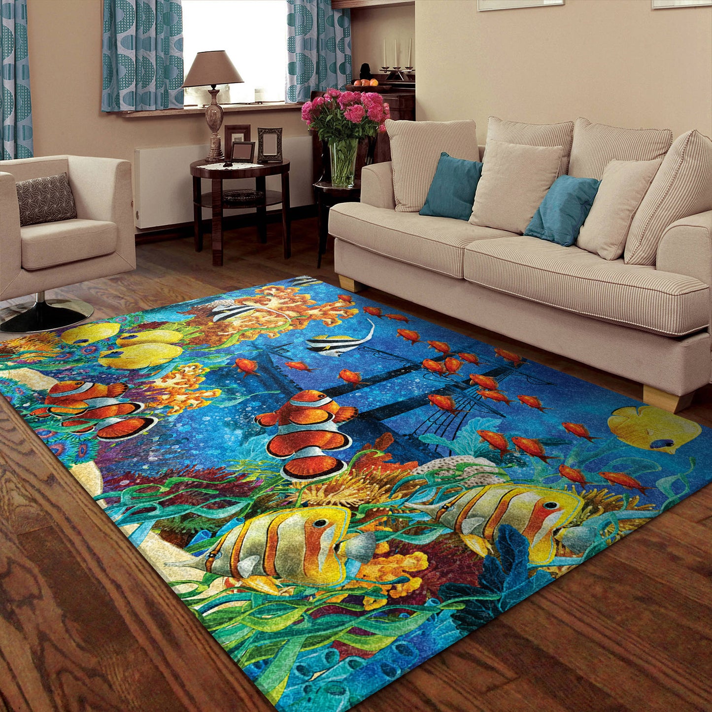 Sea Life AA0211020R Rug