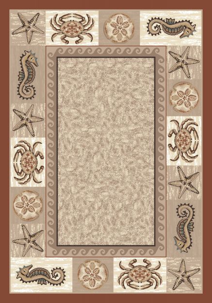 Sea Life Coral CLM0310216M Rug