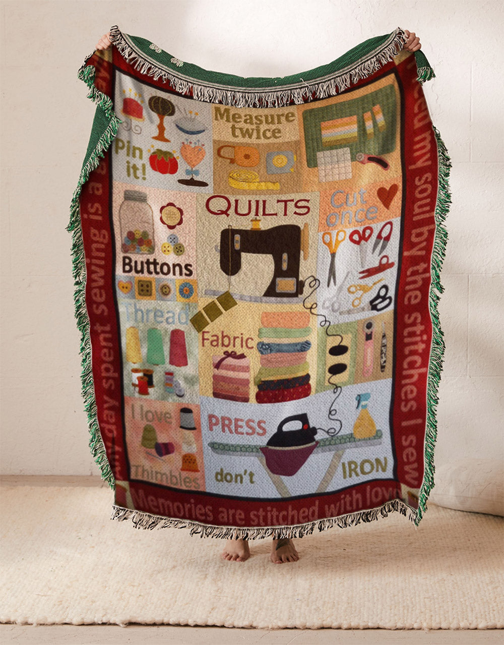 Sewing HN1210134S Throw Blankets For Sofa