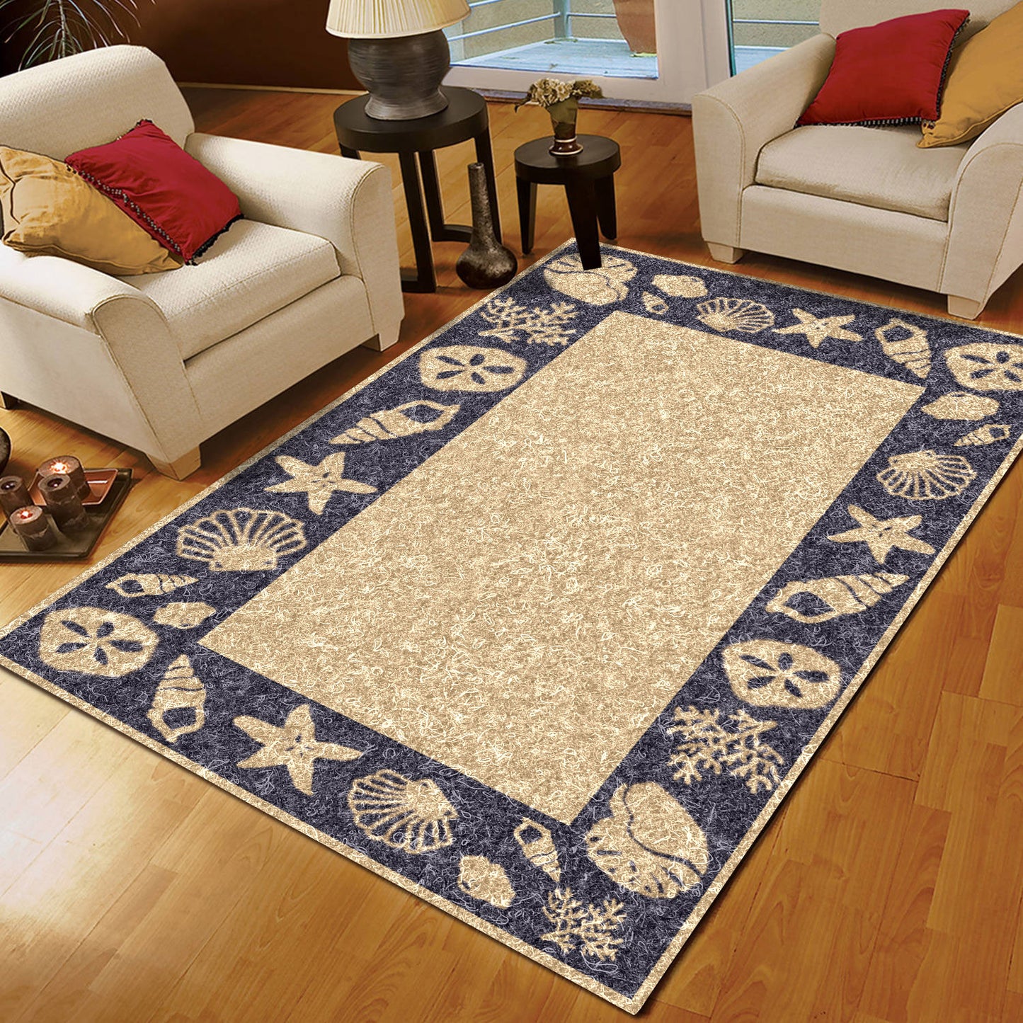 Shells And Starfish CLM2309086M Rug
