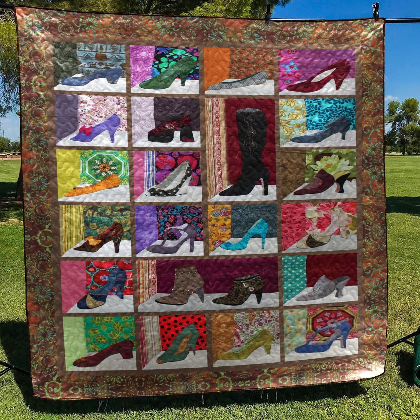 Shoes CLP2111209Q Quilt Blanket