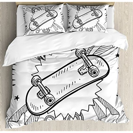 Skateboard CLA0410249B Bedding Sets