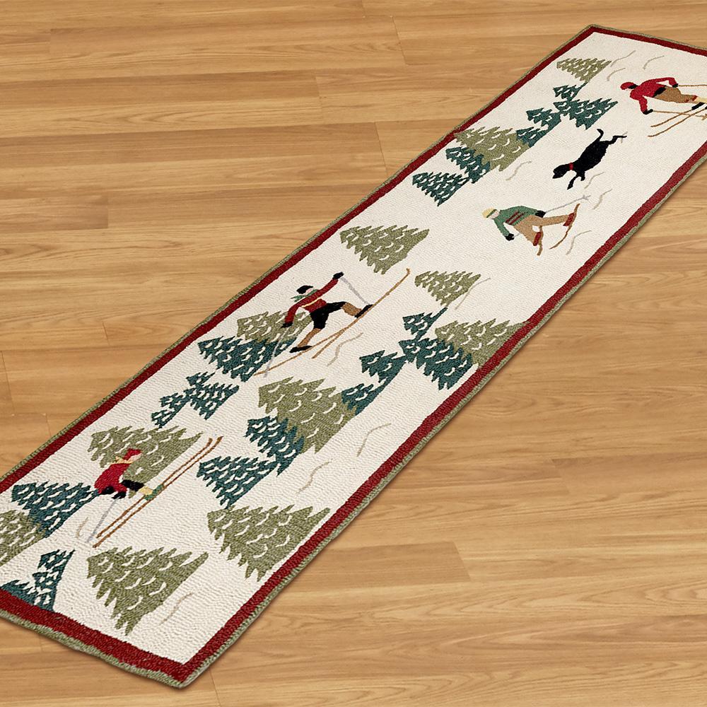 Ski Cross Country CLM2110065R Runner Rug