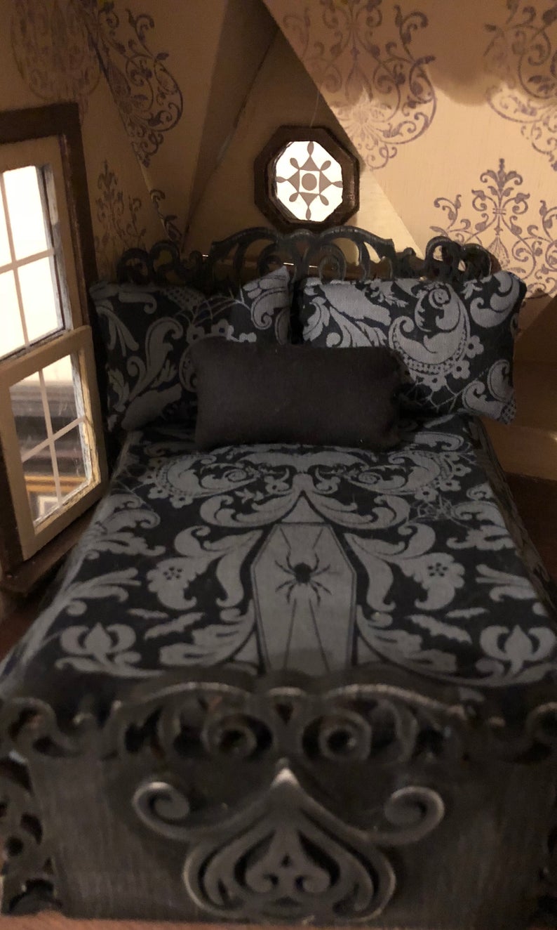 Skull Coffin Gothic Raven Spider Doll CLT0910125T Bedding Sets