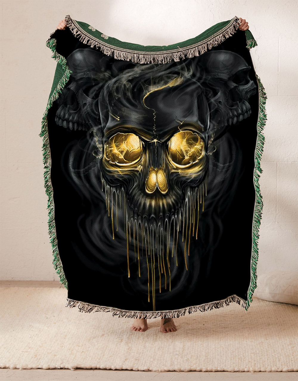 Skull DN1410219S Throw Blankets For Sofa