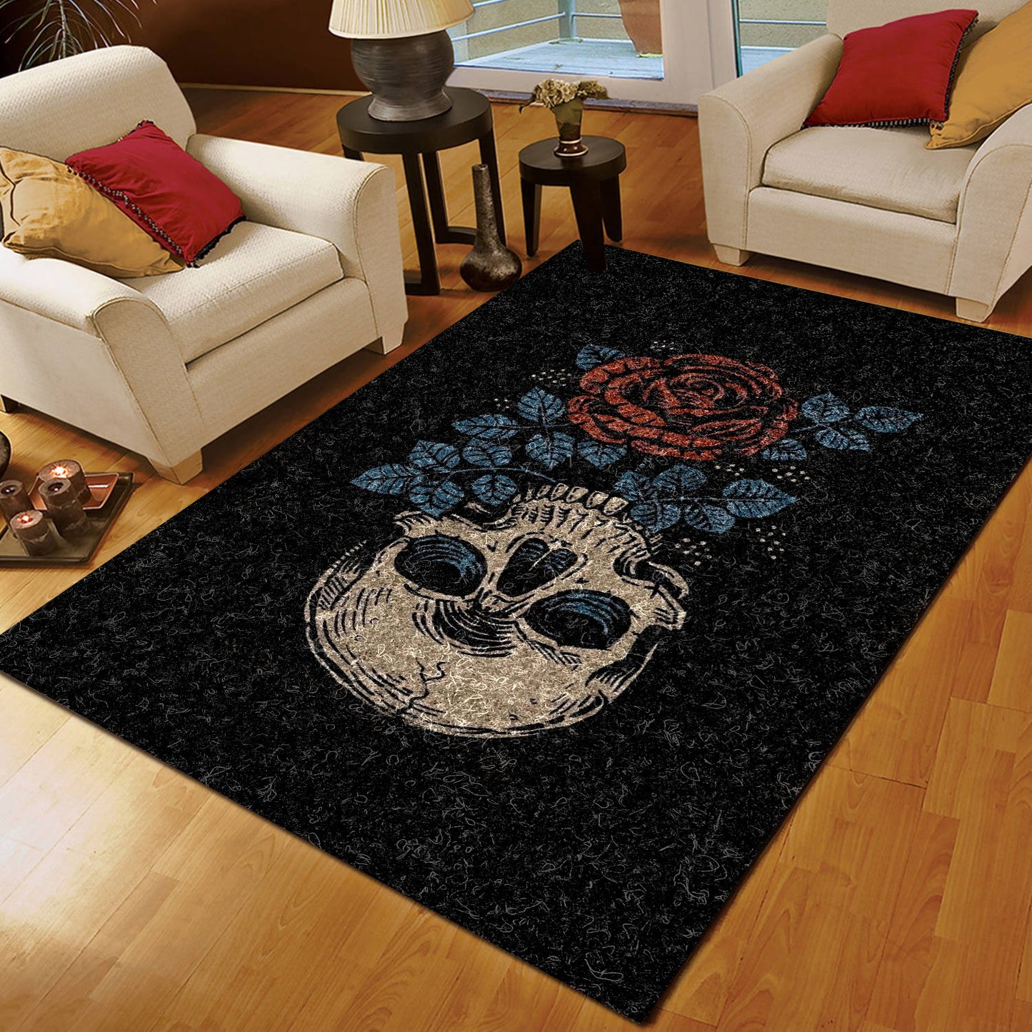 Skull TN090888M Rug