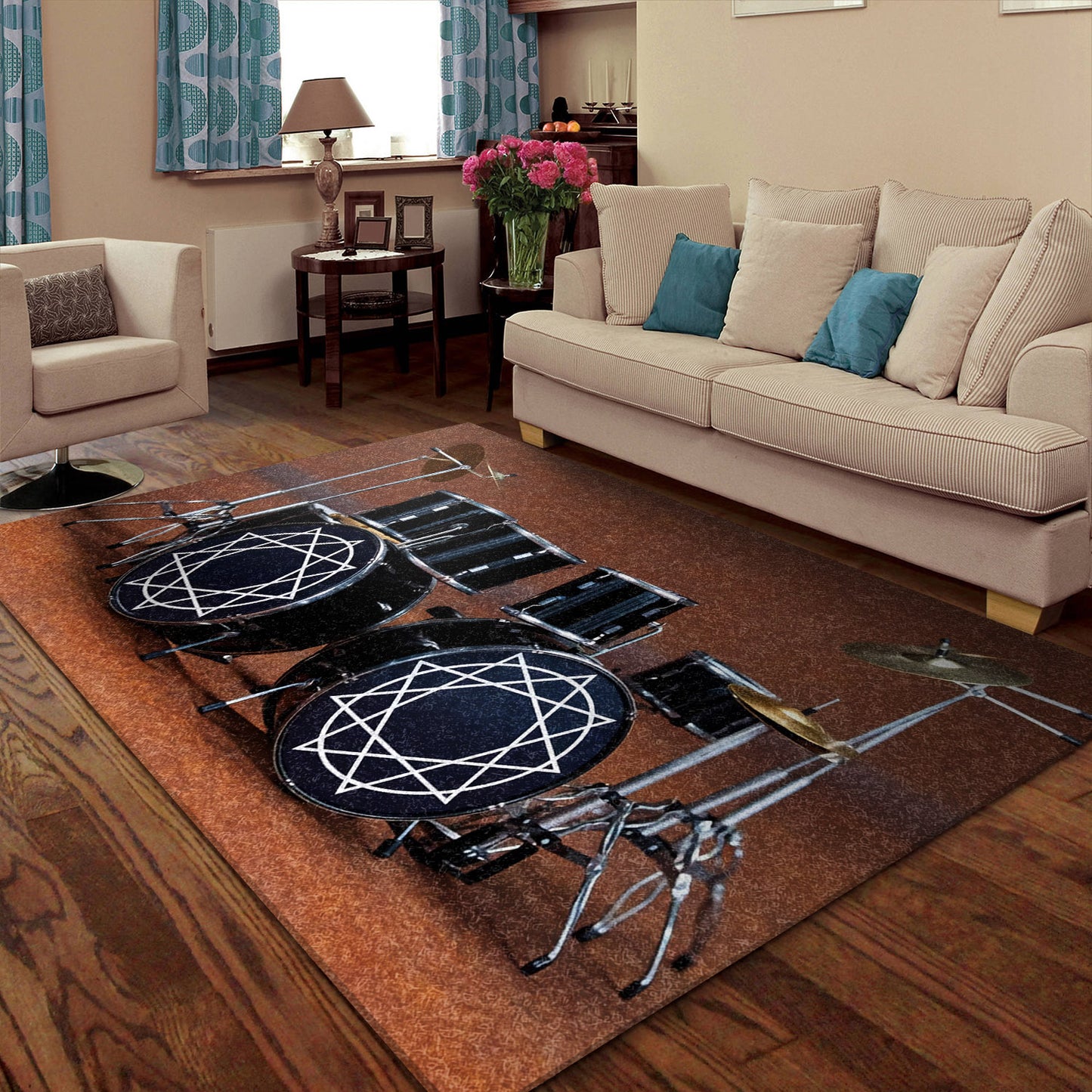 Slipknot Mini Drum Set HT1609153M Rug