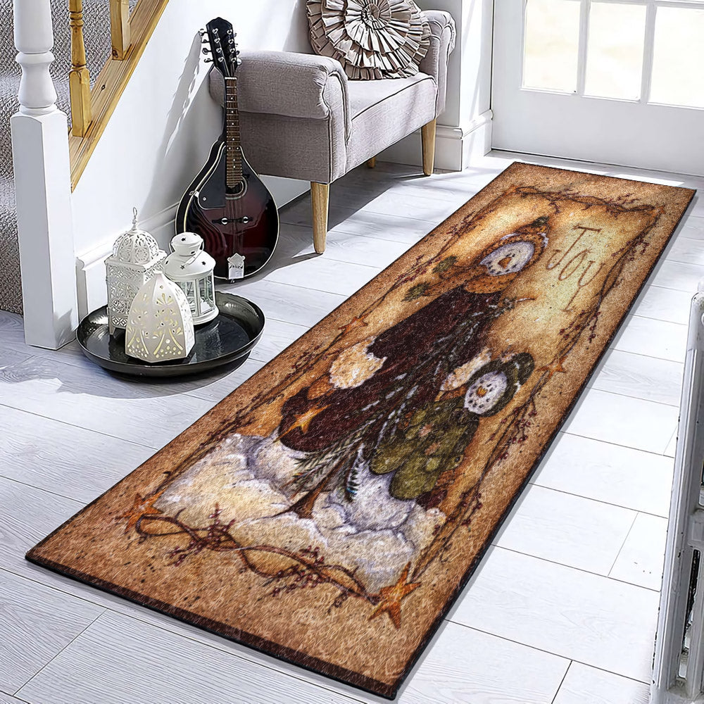 Snowman DV0211033RU Runner Rug