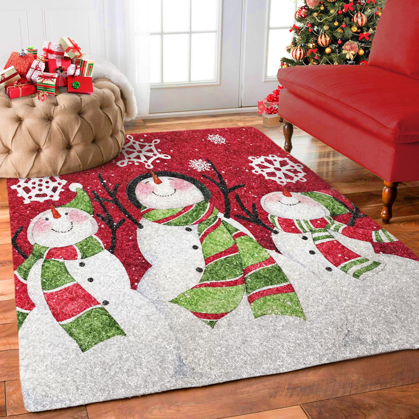 Snowman Merry Christmas CG2910116M Rug