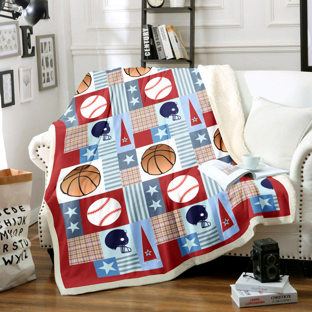 Sports TN0611169TT Sherpa Fleece Blanket