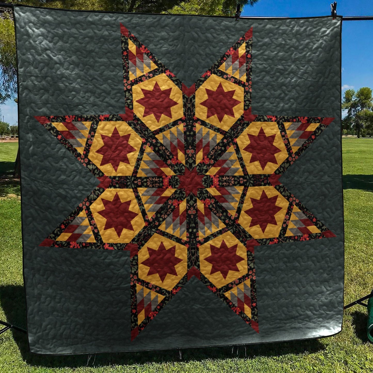 Star In Star CLA0212138Q Quilt Blanket