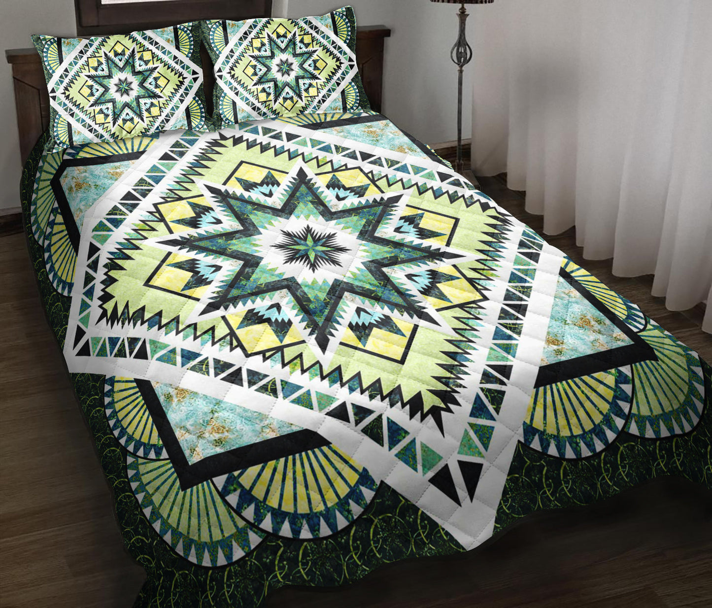 Glacier Star Mixer Quilt Bedding Set TN230527D