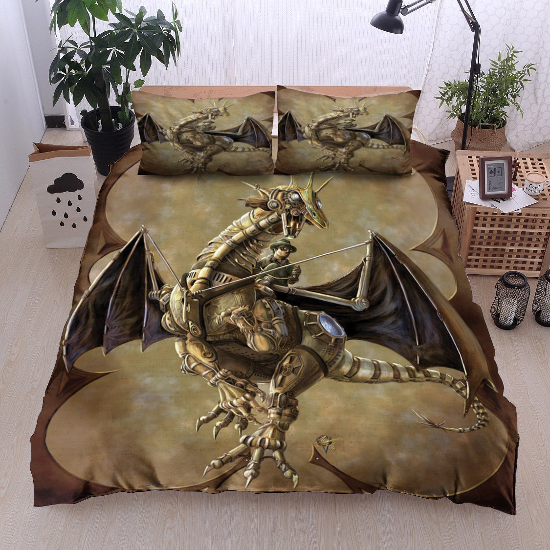 Steampunk Dragon BT0210200B Bedding Sets