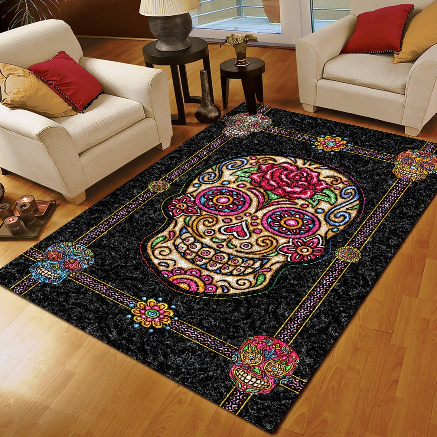 Sugar Skull QN170856M Rug