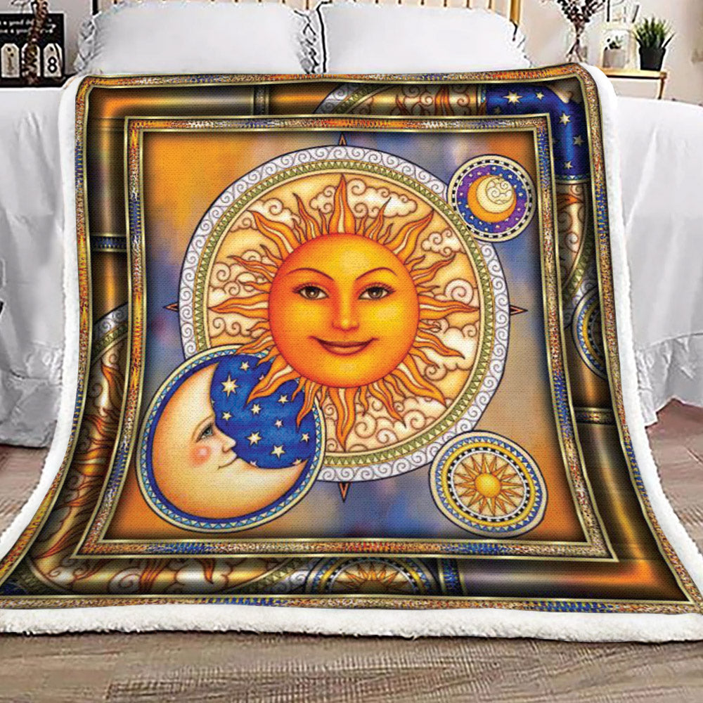 Sun And Moon CG230968TT Sherpa Fleece Blanket