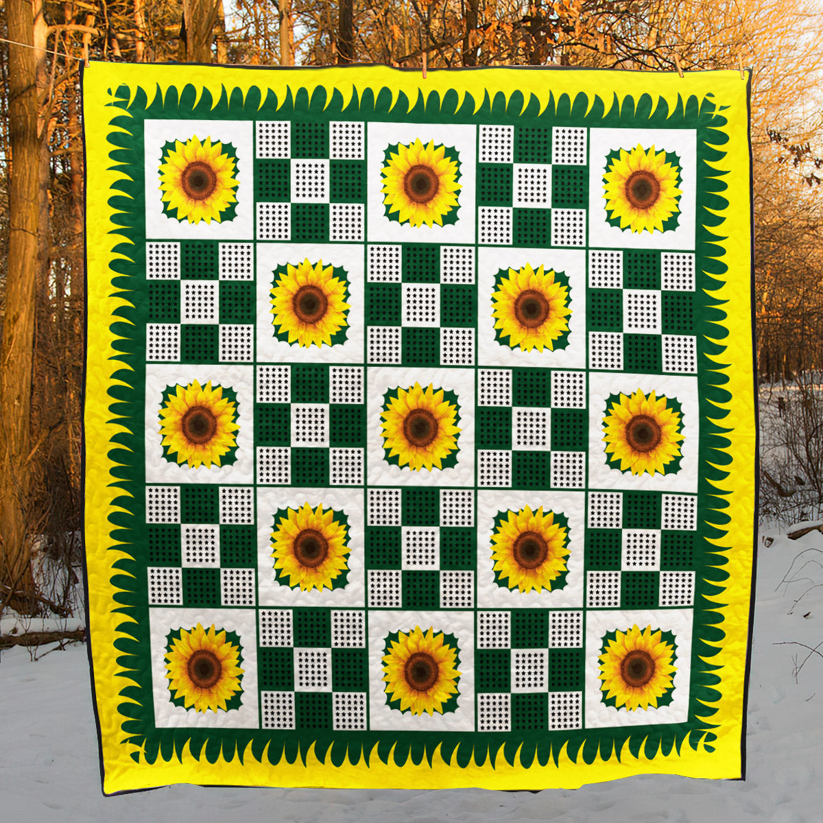 Sunflower CLA0710705Q Quilt Blanket