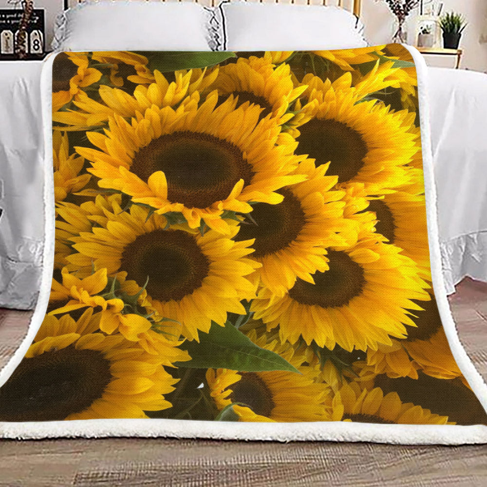 Sunflower CG0210161TT Sherpa Fleece Blanket