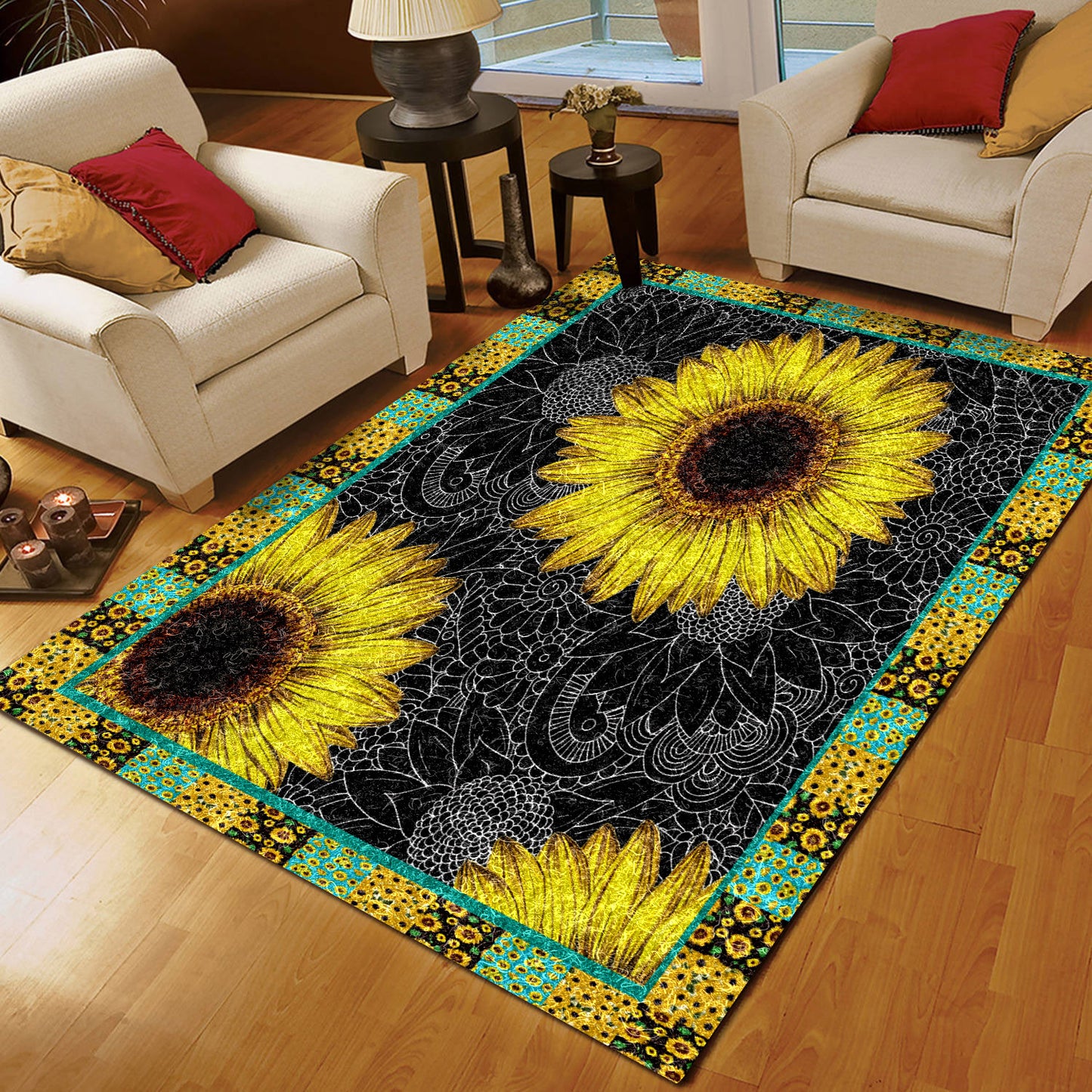 Sunflower CL171036MDRR Rug