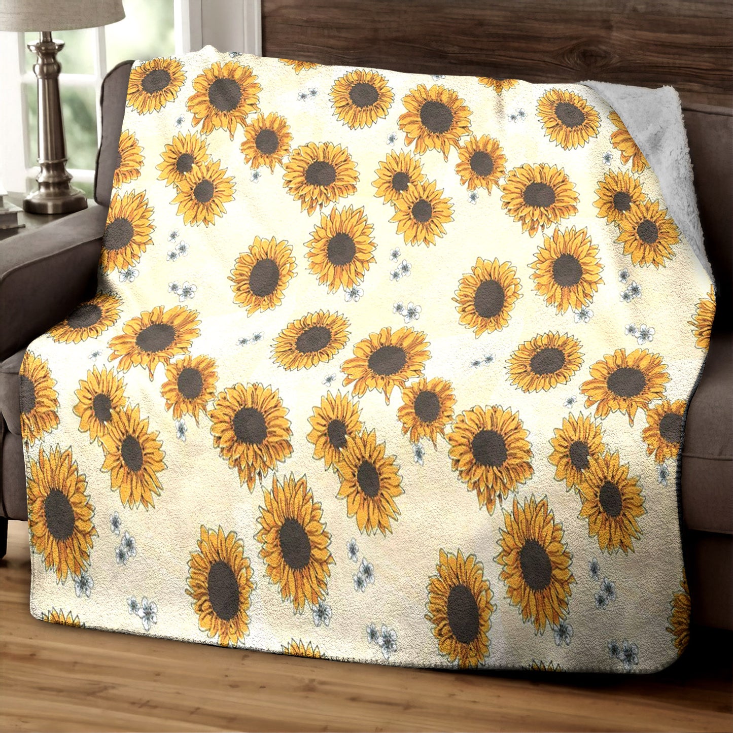 Sunflower HM240832TT Sherpa Fleece Blanket