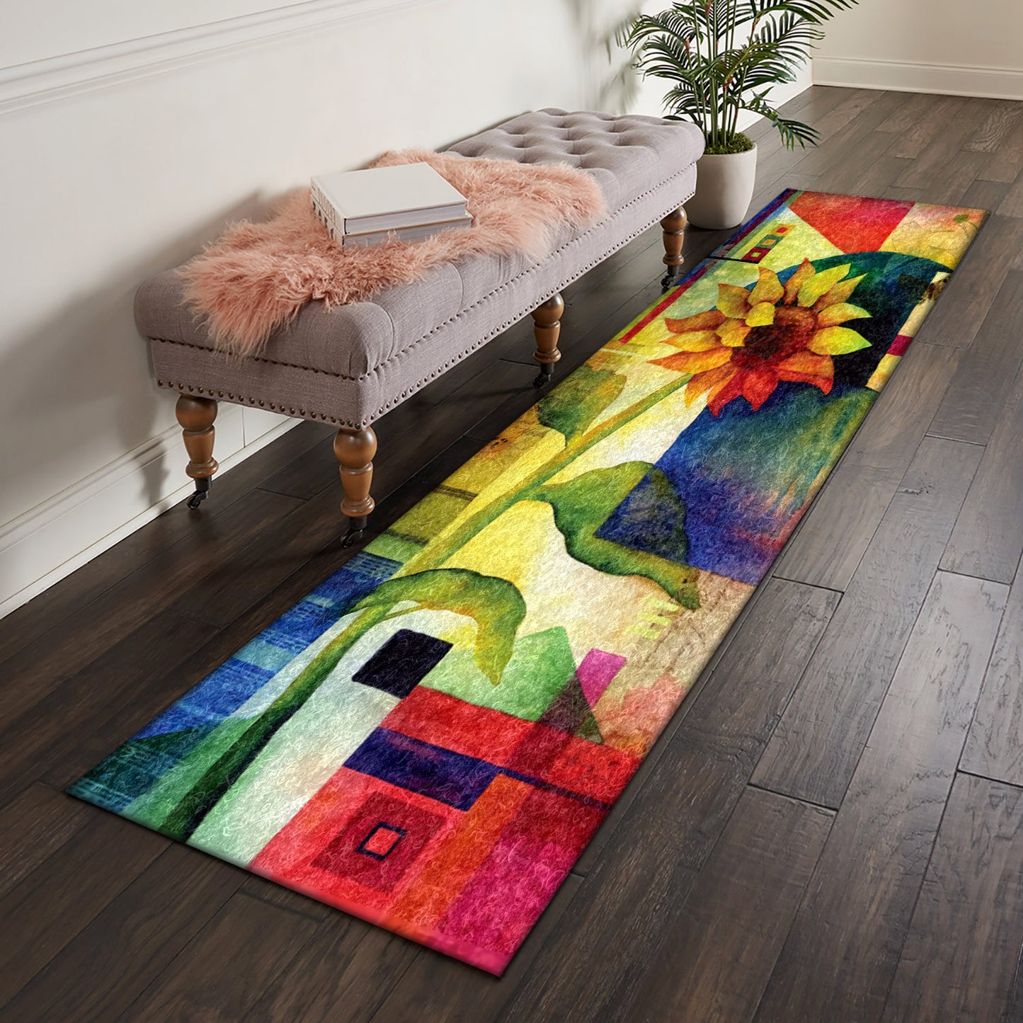 Sunflower HT051025N Runner Rug