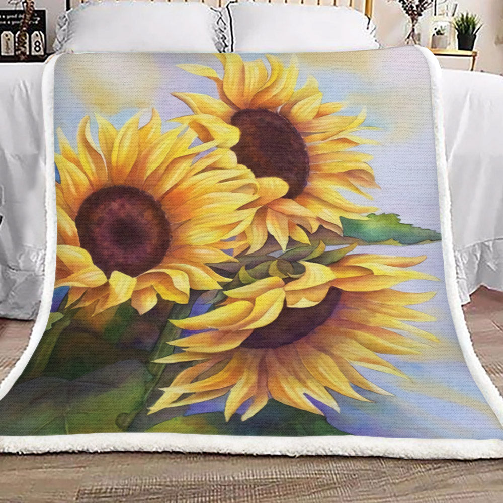 Sunflower HT3009135TT Sherpa Fleece Blanket