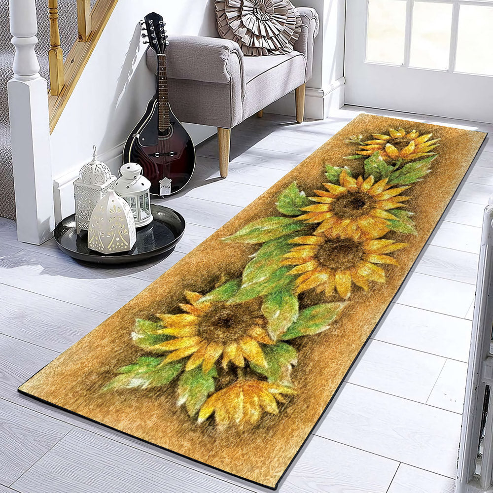 Sunflower ML230926RU Runner Rug